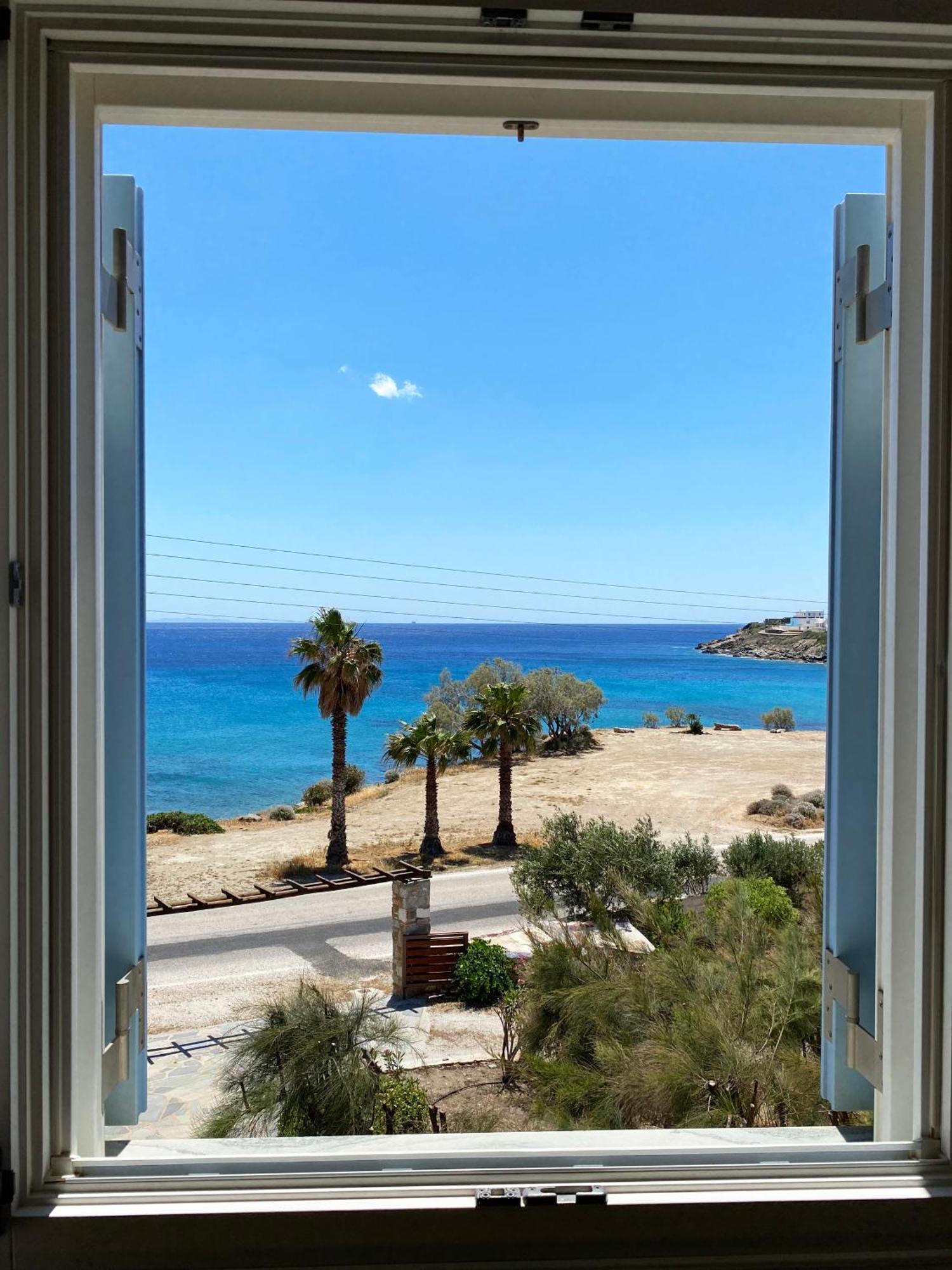 Agnadi Syros Beachfront Studios & Rooms Mégas Yialós-Nítes Exteriör bild