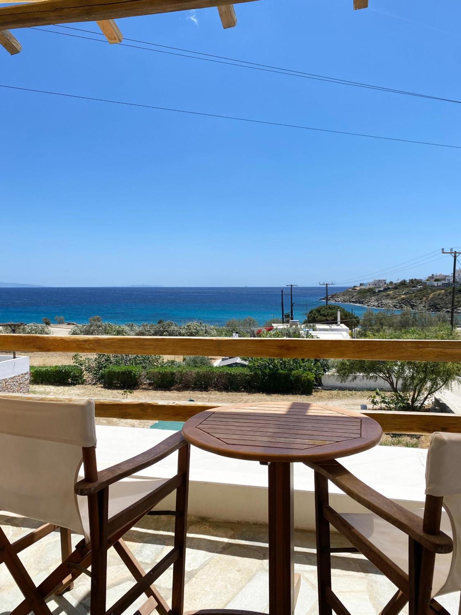 Agnadi Syros Beachfront Studios & Rooms Mégas Yialós-Nítes Exteriör bild